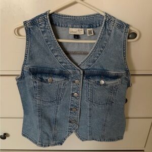 Universal Thread Light Blue Denim Vest